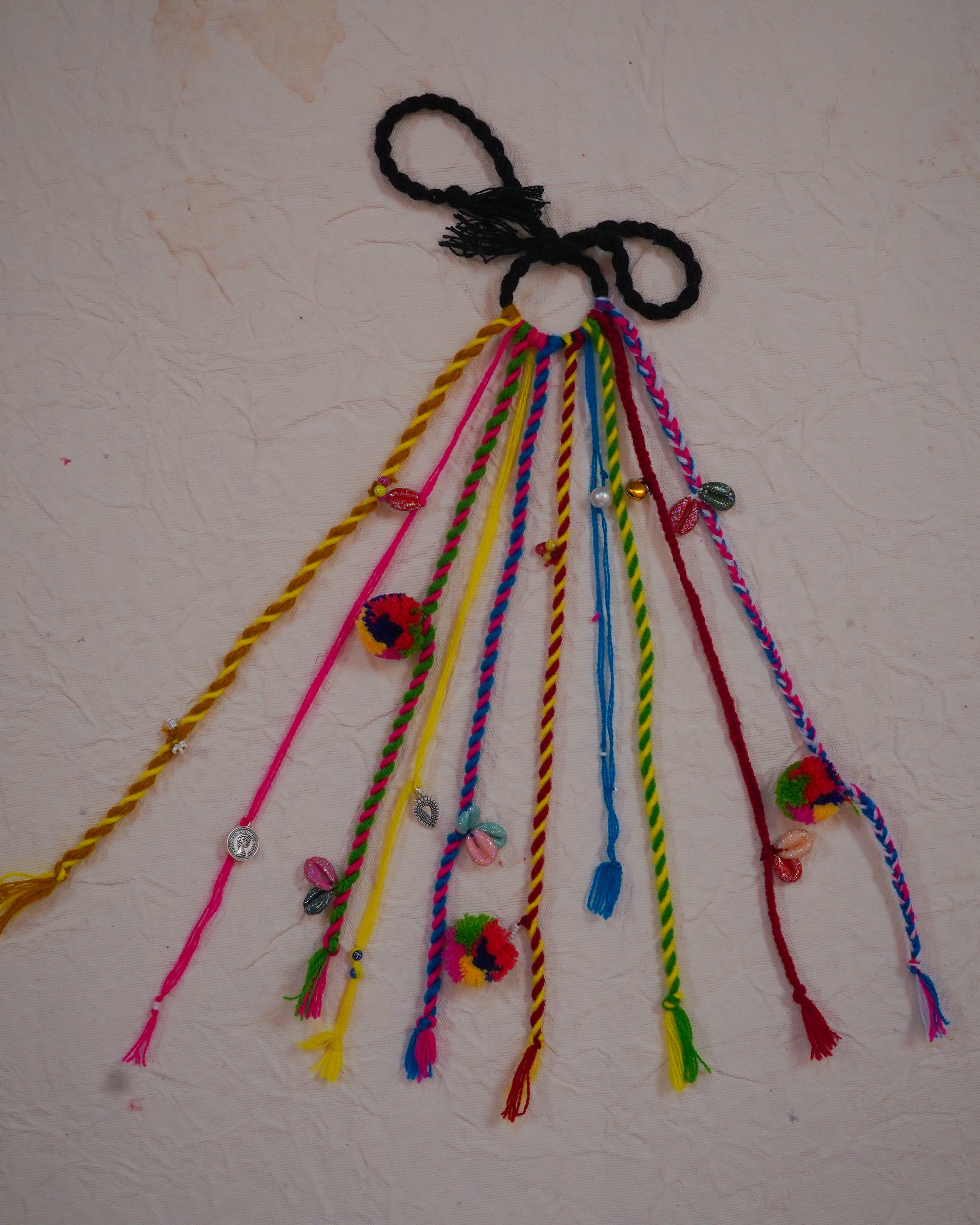 Navratri Boho Multicolor Festive Hair Accessory